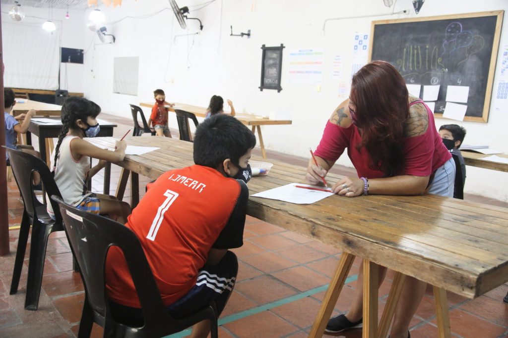 San Martin Puso En Marcha El Programa Conectar De Nuevo Con 40 Puntos De Apoyo Escolar