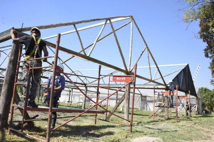 malvinas argentinas construcción vivero municipal