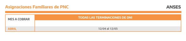 asignaciones familiares pnc