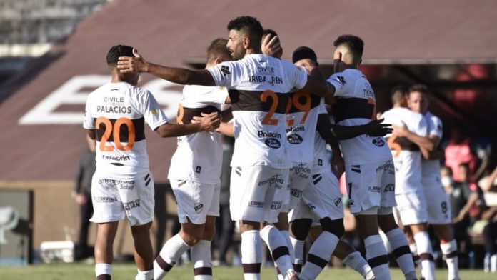 platense copa de la liga festejo gol