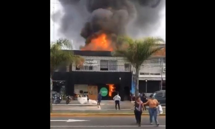incendio pintureria mafer