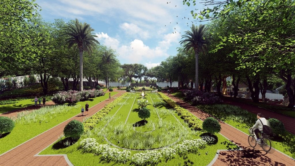 plaza central san isidro catedral 2