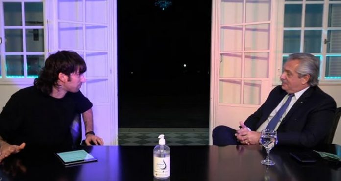 alberto fernandez rosemblat quinta olivos entrevista