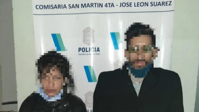 pareja umbandistas san martin beba detenido