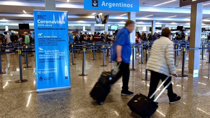 ezeiza controles covid