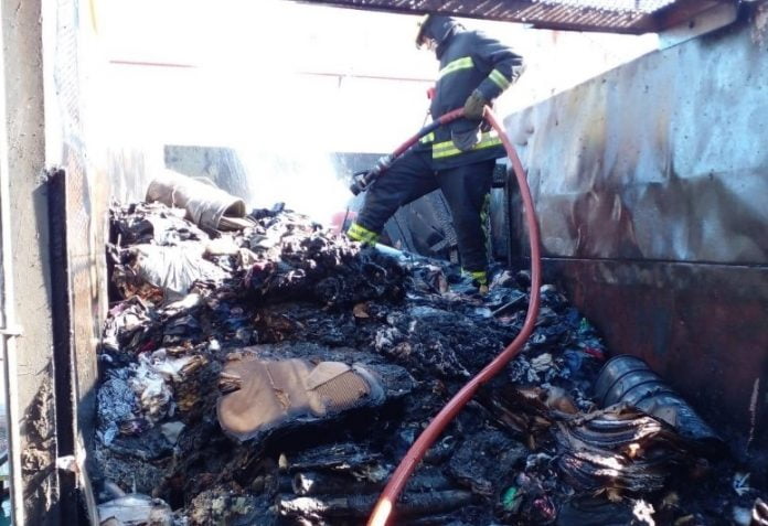 incendio planta fv destacamento villa rosa