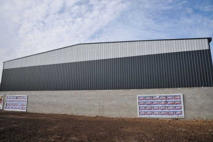obra polideportivo lagomarsino