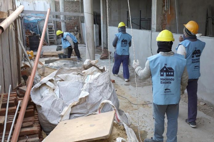 obras san martin escuelas obras san martin escuelas