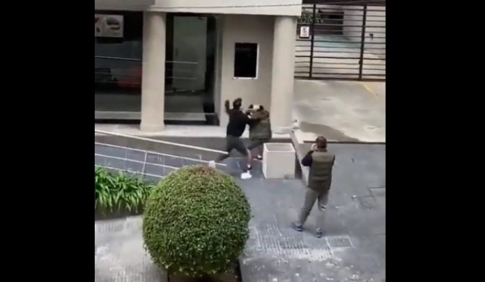 video vecinos olivos piñas calle