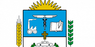 escudo del partido de tres de febrero