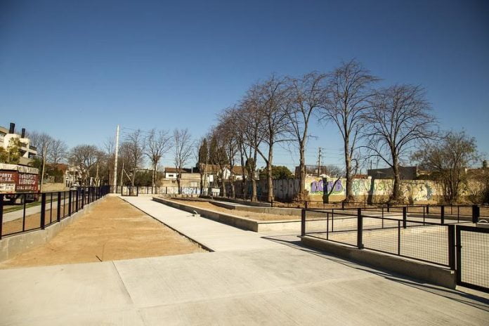 plaza beccar construcción