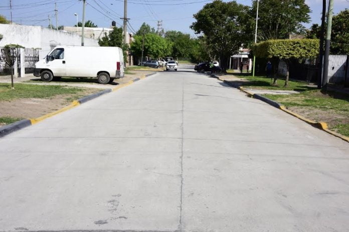 pavimentacion los polvorines