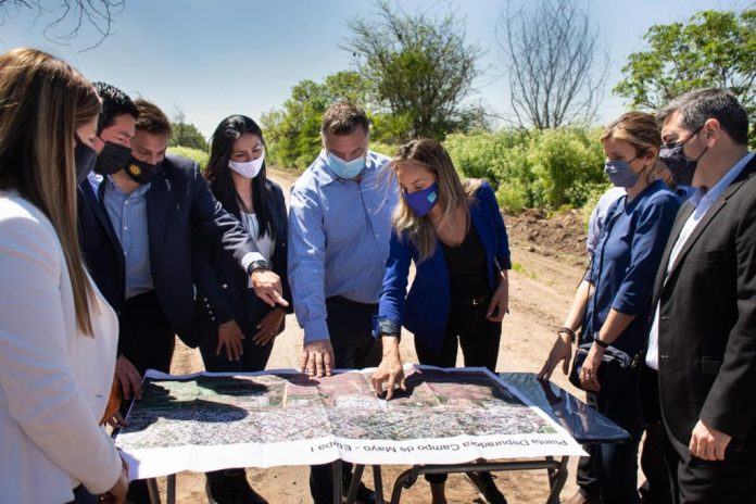 planta depuradora aysa campo mayo