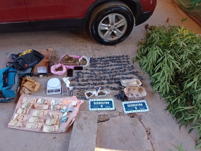 desbaratan una organización narcocriminal en maquinista savio 1