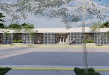 en la primera etapa de construccion la escuela primaria de barrio libertador tendra 6 aulas biblioteca laboratorio terraza patio y otras instalaciones