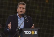Sergio Massa: "Hay que multiplicar el crecimiento para cada argentino" massa cierre campaña frente todos merlo