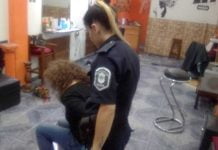detenida peluquería robo ituzaingó