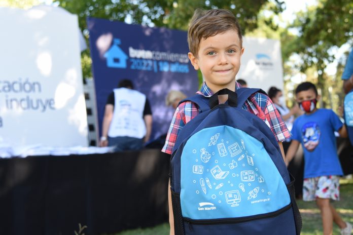 entrega san martin kits escolares entrega san martin kits escolares