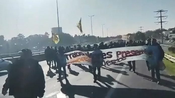 corte acceso oeste
