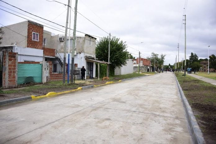pavimento villa de mayo