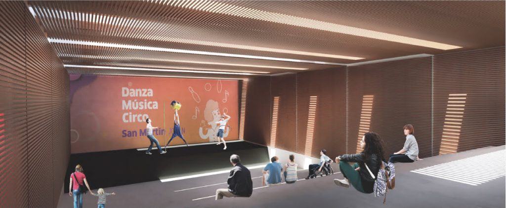 el futuro centro municipal de las artes y la cultura que se remodelara de manera integral contara con un moderno auditorio en la planta baja.