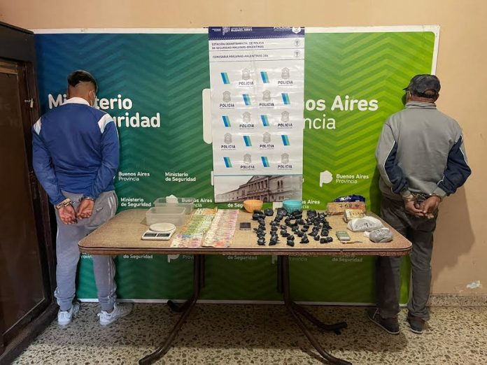 detenidos droga