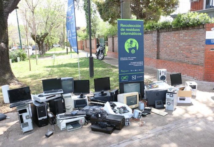 recoleccion de residuos electronicos san isidro