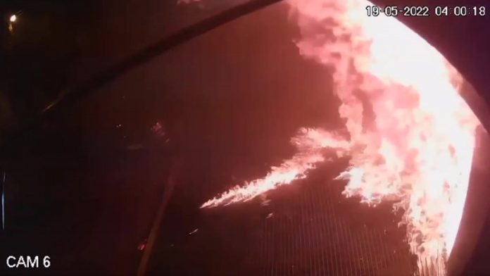 incendio casa baterías