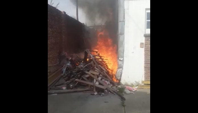 incendio fabrica vidrio san fernando