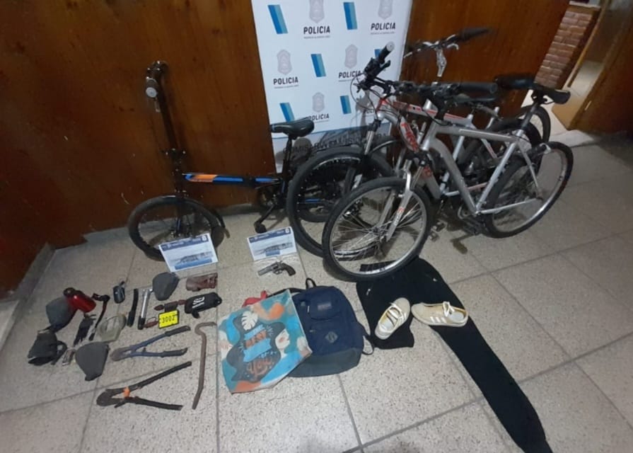 detenidos robo bicicletas alta gama 1