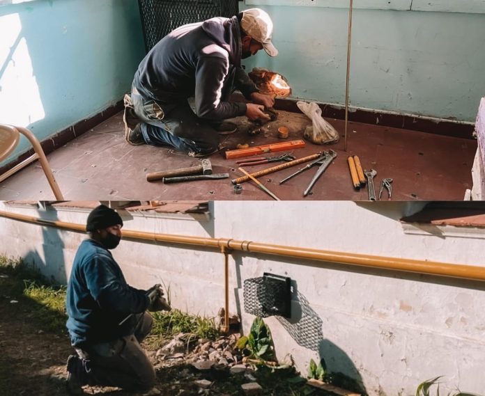 obras gas escobar