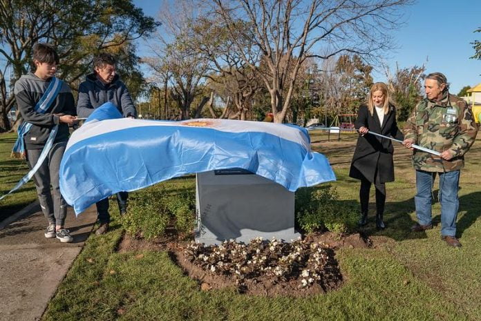 plaza héroes de malvinas bajo san isidro