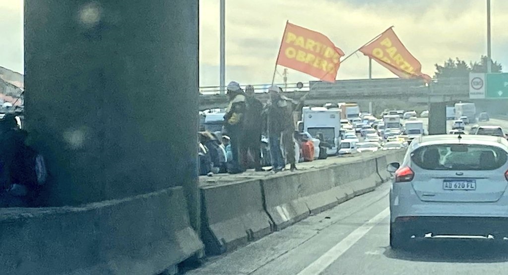 corte total protesta panamericana