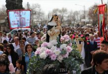 Se celebran las fiestas patronales de Villa Rosa con la tradicional procesión, festival cultural y paseo gastronómico