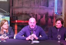 Darío Kubar y Waldo Wolff encabezaron una charla en el Instituto República de General Rodríguez impiombato wolff kubar