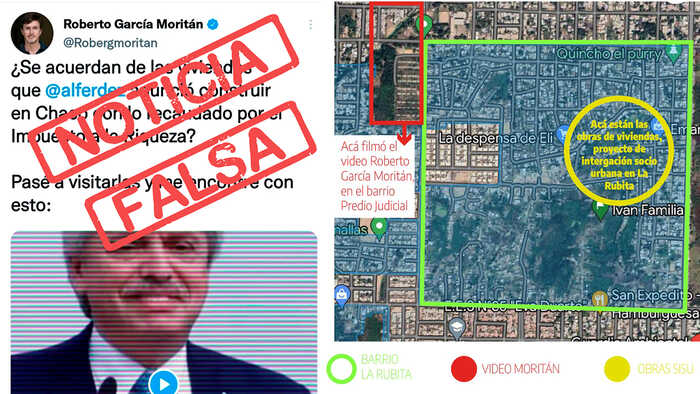 moritan fake news plan viviendas chaco