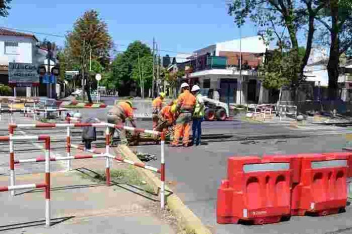 obras paso a nivel zapiola