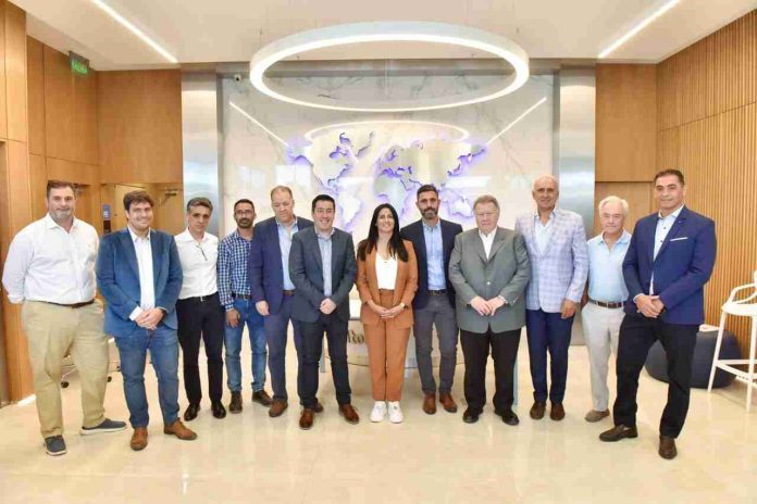Firma de convenio con Parque Industrial Malvinas Argentinas
