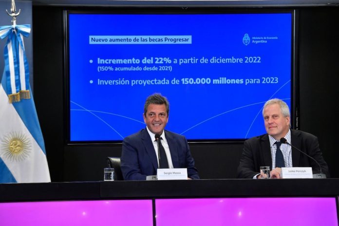 massa aumento progresar 22