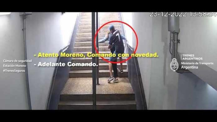 robo estación moreno