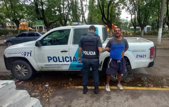 detenido merlo