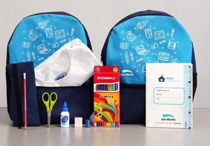 kit escolar san martin