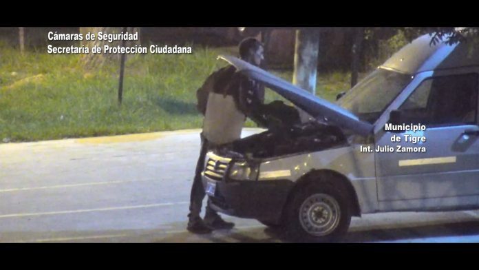 robo bateria auto tigre detenido robo bateria auto tigre detenido