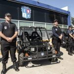 entrega de nuevos móviles de seguridad en pilar