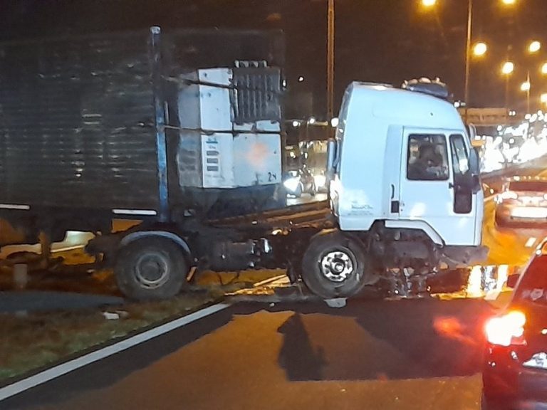 camion choque panamericana ford