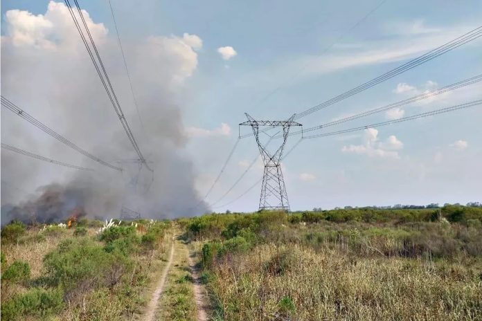 incendio apagon amba atucha 2