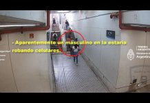 Video: un detenido por robar celulares en la estación Moreno 0