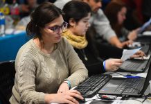 Word, Excel, Drive y Diseño Gráfico: San Martín inscribe a cursos gratuitos de habilidades digitales estudiante online computadora pc