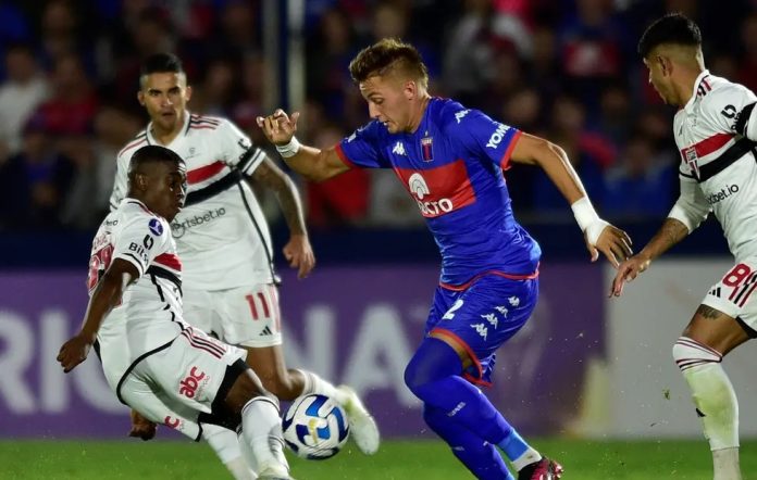 tigre san pablo sudamericana 2023 mateo retegui 2