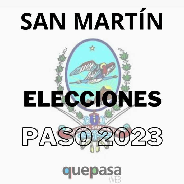 elecciones san martin